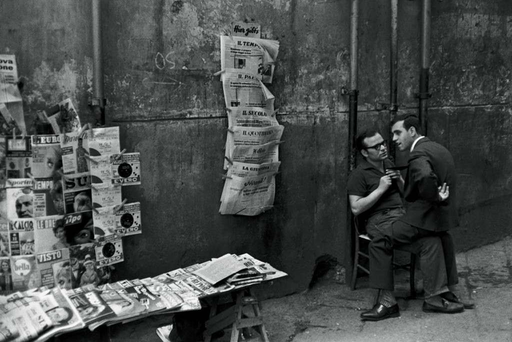 henri cartier bresson Napoli 1963