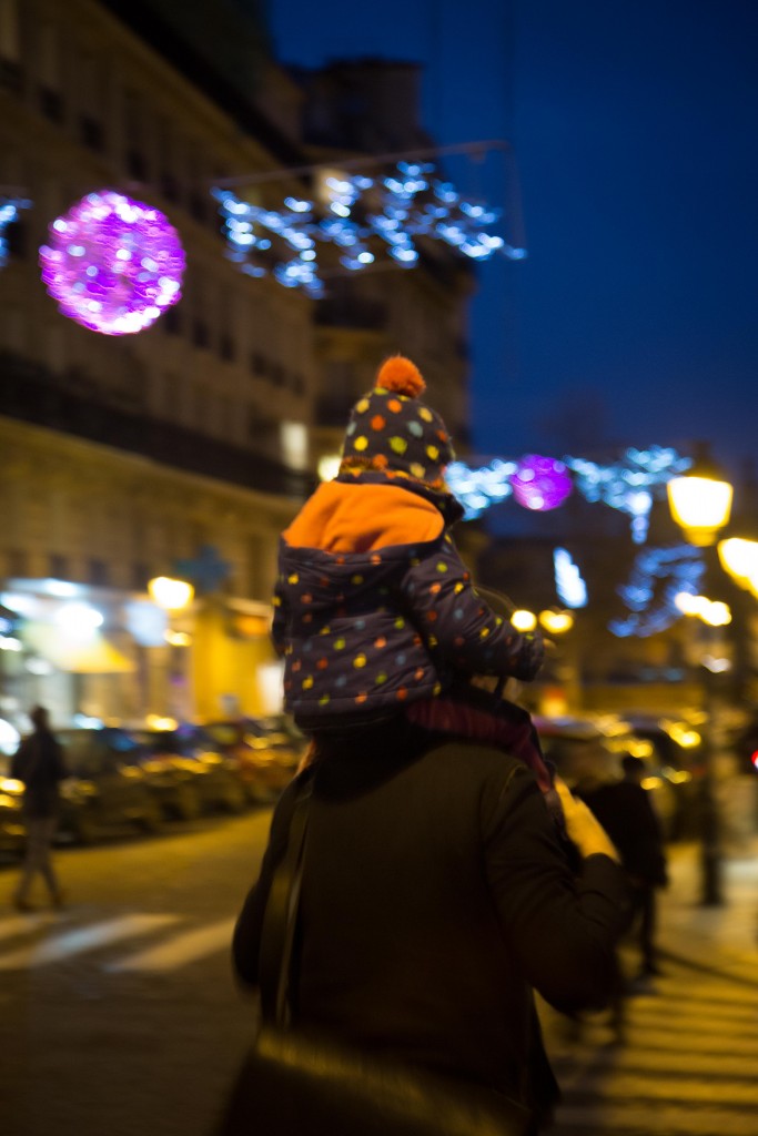 Sortie photo Paris Quais de Seine - Decoration de Noel