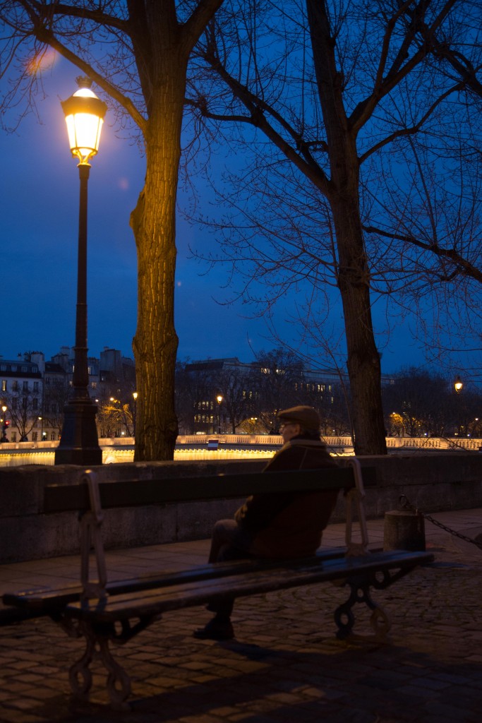 Sortie photo Paris Quais de Seine - Seul