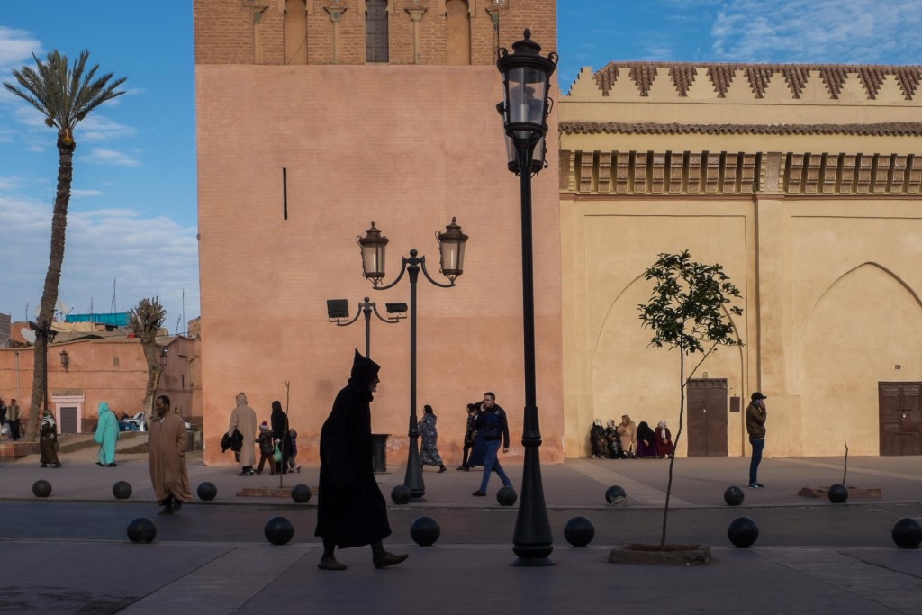 Marrakech - Homme mosquée