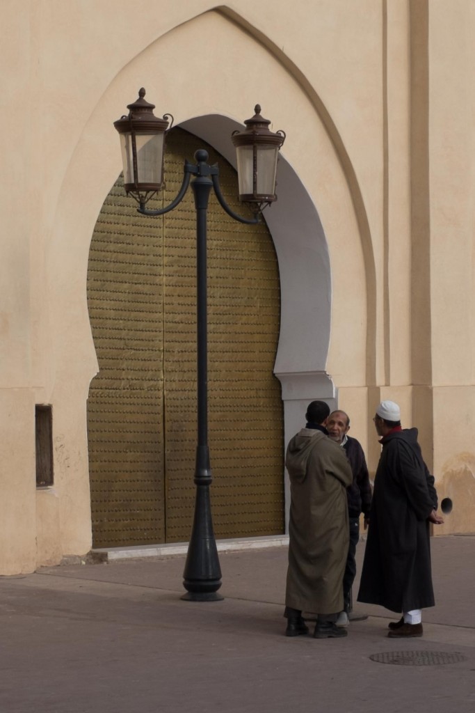Marrakech - Porte mosquée 1