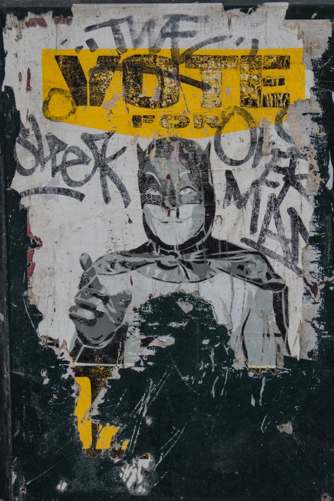 street art batman