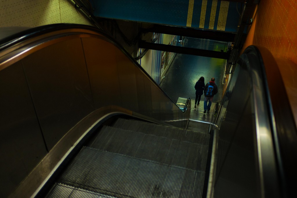 RER escalator