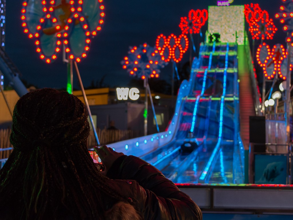 Foire du trone - Toboggan de nuit