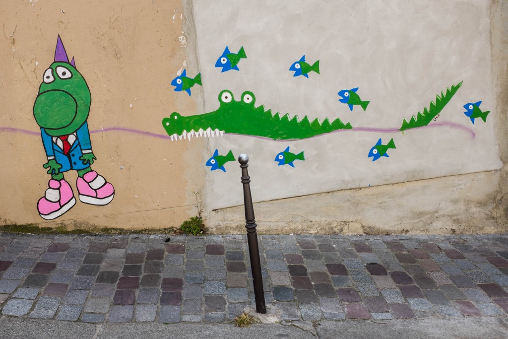 Le crocodile et ses copains