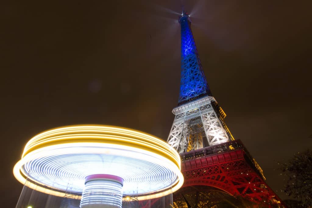 Tour Eiffel de nuit