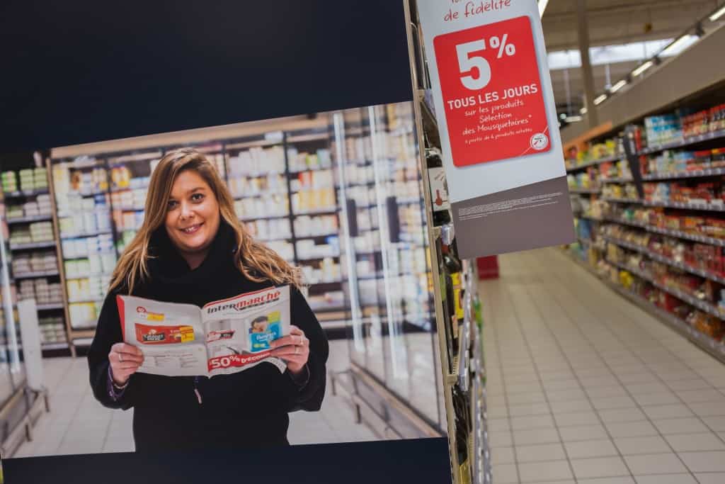 Flatteur pour les employés de ce supermarché mais peu d’intérêt pour le visiteur