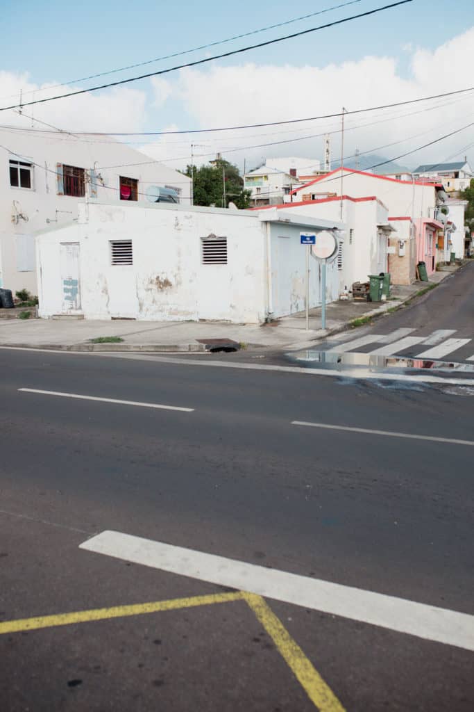 Photo urbaine d'une ville en Guadeloupe
